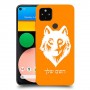 זאב כיסוי מגן קשיח בעיצוב אישי עם השם שלך ל Google Pixel 4a יחידה אחת סקרין מובייל