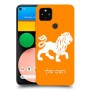 אריה כיסוי מגן קשיח בעיצוב אישי עם השם שלך ל Google Pixel 4a יחידה אחת סקרין מובייל