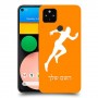 רץ כיסוי מגן קשיח בעיצוב אישי עם השם שלך ל Google Pixel 4a יחידה אחת סקרין מובייל