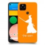 סמוראי כיסוי מגן קשיח בעיצוב אישי עם השם שלך ל Google Pixel 4a יחידה אחת סקרין מובייל