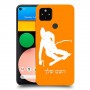 סקִי כיסוי מגן קשיח בעיצוב אישי עם השם שלך ל Google Pixel 4a יחידה אחת סקרין מובייל