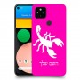 עקרב כיסוי מגן קשיח בעיצוב אישי עם השם שלך ל Google Pixel 4a יחידה אחת סקרין מובייל