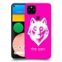 זאב כיסוי מגן קשיח בעיצוב אישי עם השם שלך ל Google Pixel 4a יחידה אחת סקרין מובייל