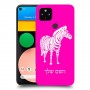זברה כיסוי מגן קשיח בעיצוב אישי עם השם שלך ל Google Pixel 4a יחידה אחת סקרין מובייל
