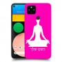 יוגה כיסוי מגן קשיח בעיצוב אישי עם השם שלך ל Google Pixel 4a יחידה אחת סקרין מובייל