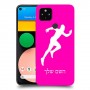 רץ כיסוי מגן קשיח בעיצוב אישי עם השם שלך ל Google Pixel 4a יחידה אחת סקרין מובייל