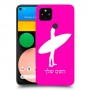 גלישה כיסוי מגן קשיח בעיצוב אישי עם השם שלך ל Google Pixel 4a יחידה אחת סקרין מובייל