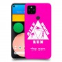 טריאתלון כיסוי מגן קשיח בעיצוב אישי עם השם שלך ל Google Pixel 4a יחידה אחת סקרין מובייל