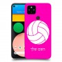 כדורעף - כדור כיסוי מגן קשיח בעיצוב אישי עם השם שלך ל Google Pixel 4a יחידה אחת סקרין מובייל