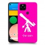 טלסקופ כיסוי מגן קשיח בעיצוב אישי עם השם שלך ל Google Pixel 4a יחידה אחת סקרין מובייל