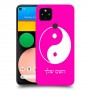 סמל יינג יאנג - סין כיסוי מגן קשיח בעיצוב אישי עם השם שלך ל Google Pixel 4a יחידה אחת סקרין מובייל