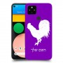 תרנגול כיסוי מגן קשיח בעיצוב אישי עם השם שלך ל Google Pixel 4a יחידה אחת סקרין מובייל