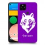 זאב כיסוי מגן קשיח בעיצוב אישי עם השם שלך ל Google Pixel 4a יחידה אחת סקרין מובייל
