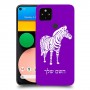 זברה כיסוי מגן קשיח בעיצוב אישי עם השם שלך ל Google Pixel 4a יחידה אחת סקרין מובייל
