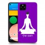 יוגה כיסוי מגן קשיח בעיצוב אישי עם השם שלך ל Google Pixel 4a יחידה אחת סקרין מובייל