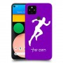 רץ כיסוי מגן קשיח בעיצוב אישי עם השם שלך ל Google Pixel 4a יחידה אחת סקרין מובייל
