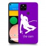 סקִי כיסוי מגן קשיח בעיצוב אישי עם השם שלך ל Google Pixel 4a יחידה אחת סקרין מובייל