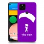 צניחה חופשית כיסוי מגן קשיח בעיצוב אישי עם השם שלך ל Google Pixel 4a יחידה אחת סקרין מובייל