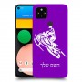 אופנוע שלג כיסוי מגן קשיח בעיצוב אישי עם השם שלך ל Google Pixel 4a יחידה אחת סקרין מובייל