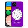 כדורעף - כדור כיסוי מגן קשיח בעיצוב אישי עם השם שלך ל Google Pixel 4a יחידה אחת סקרין מובייל