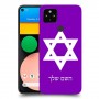 מגן דוד - ישראל כיסוי מגן קשיח בעיצוב אישי עם השם שלך ל Google Pixel 4a יחידה אחת סקרין מובייל