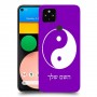 סמל יינג יאנג - סין כיסוי מגן קשיח בעיצוב אישי עם השם שלך ל Google Pixel 4a יחידה אחת סקרין מובייל
