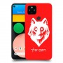 זאב כיסוי מגן קשיח בעיצוב אישי עם השם שלך ל Google Pixel 4a יחידה אחת סקרין מובייל