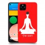 יוגה כיסוי מגן קשיח בעיצוב אישי עם השם שלך ל Google Pixel 4a יחידה אחת סקרין מובייל