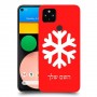 שלג כיסוי מגן קשיח בעיצוב אישי עם השם שלך ל Google Pixel 4a יחידה אחת סקרין מובייל