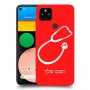 רופא סטטוסקופ כיסוי מגן קשיח בעיצוב אישי עם השם שלך ל Google Pixel 4a יחידה אחת סקרין מובייל