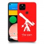 טלסקופ כיסוי מגן קשיח בעיצוב אישי עם השם שלך ל Google Pixel 4a יחידה אחת סקרין מובייל