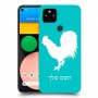 תרנגול כיסוי מגן קשיח בעיצוב אישי עם השם שלך ל Google Pixel 4a יחידה אחת סקרין מובייל