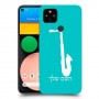סקספון כיסוי מגן קשיח בעיצוב אישי עם השם שלך ל Google Pixel 4a יחידה אחת סקרין מובייל