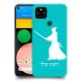 סמוראי כיסוי מגן קשיח בעיצוב אישי עם השם שלך ל Google Pixel 4a יחידה אחת סקרין מובייל