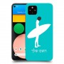 גלישה כיסוי מגן קשיח בעיצוב אישי עם השם שלך ל Google Pixel 4a יחידה אחת סקרין מובייל