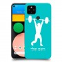 הרמת משקולות כיסוי מגן קשיח בעיצוב אישי עם השם שלך ל Google Pixel 4a יחידה אחת סקרין מובייל