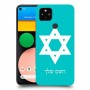 מגן דוד - ישראל כיסוי מגן קשיח בעיצוב אישי עם השם שלך ל Google Pixel 4a יחידה אחת סקרין מובייל