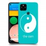 סמל יינג יאנג - סין כיסוי מגן קשיח בעיצוב אישי עם השם שלך ל Google Pixel 4a יחידה אחת סקרין מובייל