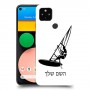 גלישת מפרש כיסוי מגן קשיח בעיצוב אישי עם השם שלך ל Google Pixel 4a יחידה אחת סקרין מובייל