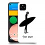 גלישה כיסוי מגן קשיח בעיצוב אישי עם השם שלך ל Google Pixel 4a יחידה אחת סקרין מובייל