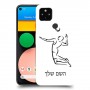 שחקן כדורעף כיסוי מגן קשיח בעיצוב אישי עם השם שלך ל Google Pixel 4a יחידה אחת סקרין מובייל