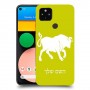 שור כיסוי מגן קשיח בעיצוב אישי עם השם שלך ל Google Pixel 4a יחידה אחת סקרין מובייל