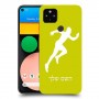 רץ כיסוי מגן קשיח בעיצוב אישי עם השם שלך ל Google Pixel 4a יחידה אחת סקרין מובייל