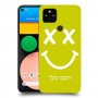 סמיילי כיסוי מגן קשיח בעיצוב אישי עם השם שלך ל Google Pixel 4a יחידה אחת סקרין מובייל