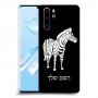 זברה כיסוי מגן קשיח בעיצוב אישי עם השם שלך ל Huawei P30 Pro יחידה אחת סקרין מובייל