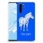 זברה כיסוי מגן קשיח בעיצוב אישי עם השם שלך ל Huawei P30 Pro יחידה אחת סקרין מובייל
