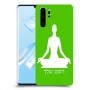 יוגה כיסוי מגן קשיח בעיצוב אישי עם השם שלך ל Huawei P30 Pro יחידה אחת סקרין מובייל