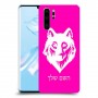 זאב כיסוי מגן קשיח בעיצוב אישי עם השם שלך ל Huawei P30 Pro יחידה אחת סקרין מובייל