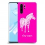 זברה כיסוי מגן קשיח בעיצוב אישי עם השם שלך ל Huawei P30 Pro יחידה אחת סקרין מובייל