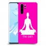 יוגה כיסוי מגן קשיח בעיצוב אישי עם השם שלך ל Huawei P30 Pro יחידה אחת סקרין מובייל
